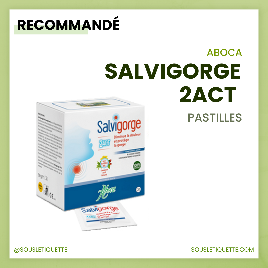 Salvigorge 2ct pastille toux